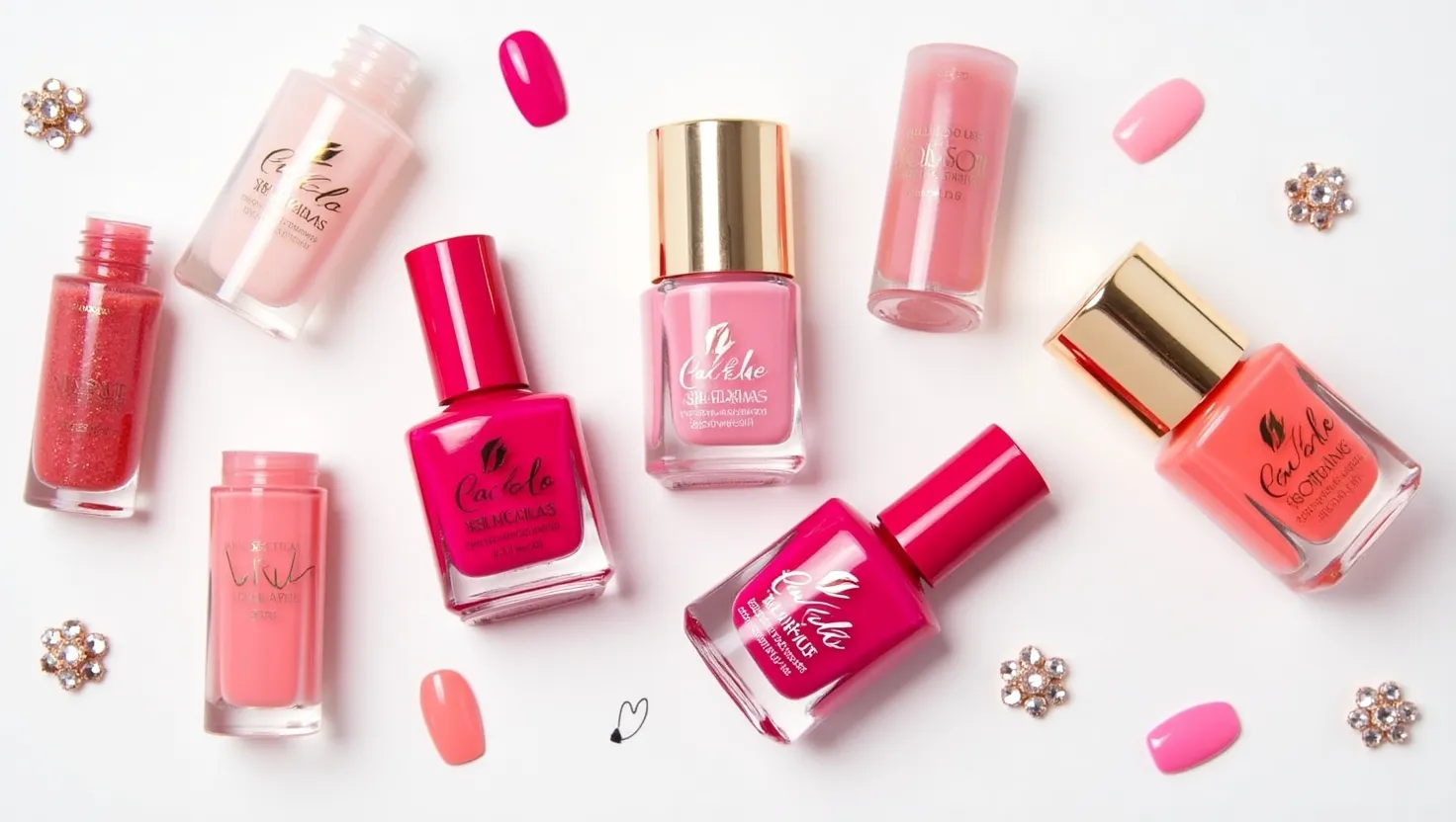 pink nail polish colors