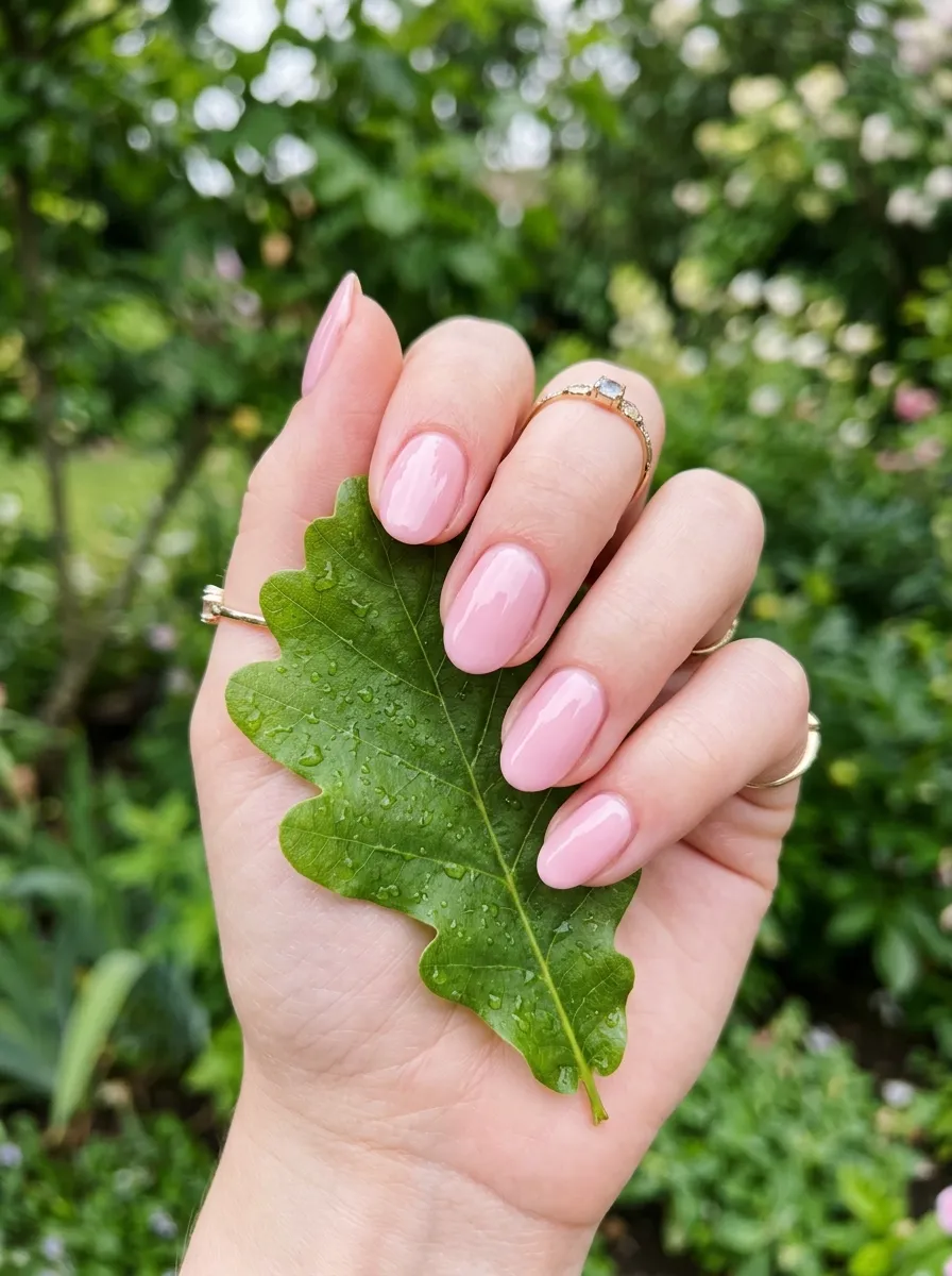 Eco-friendly bio-gel manicure illustrating healthy Top 5 Nails trends.