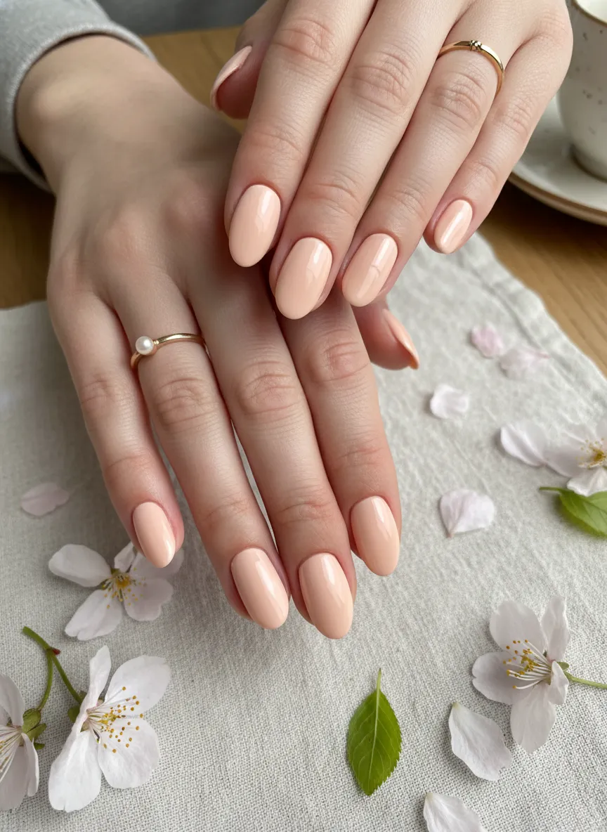 trendy spring nails 2026 short almond shape